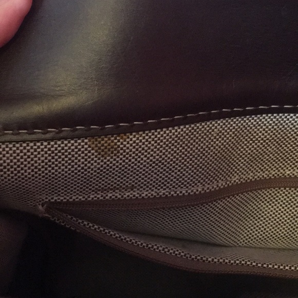 Dooney & Bourke Signature Fabric Double Pocket - Picture 13 of 16